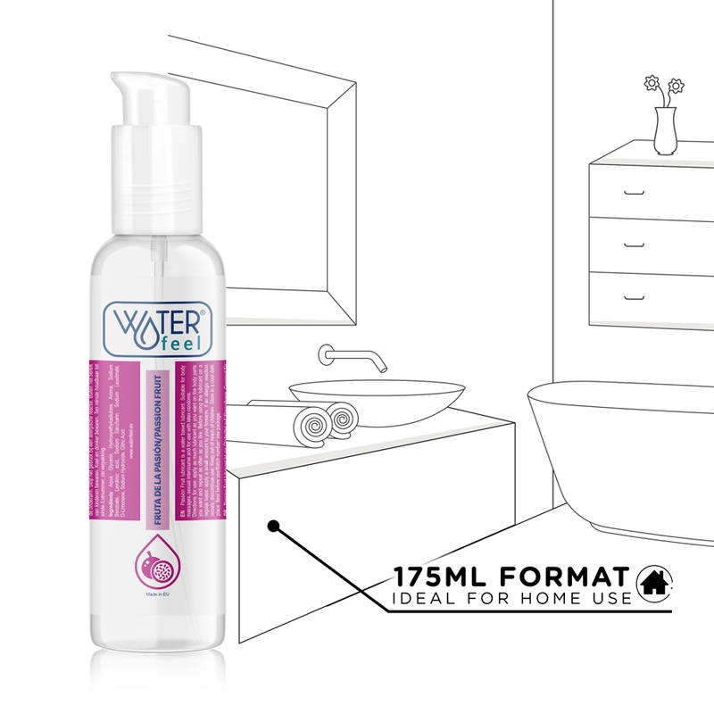 Waterfeel Lubricante Hidrosolubles Sabor Passion Fruit 175 ml