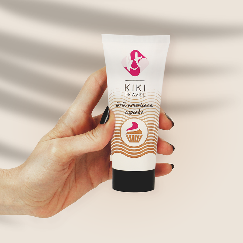 Kiki Travel Gel Deslizante Sabor Tarta Americana Cupcake 50 ml