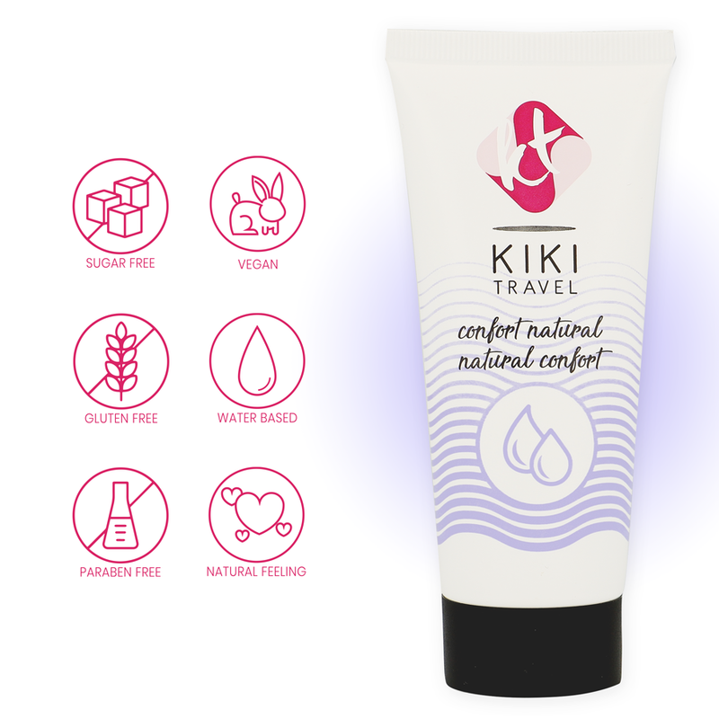 Kikí Travel Gel Deslizante Natural Confort 50ml
