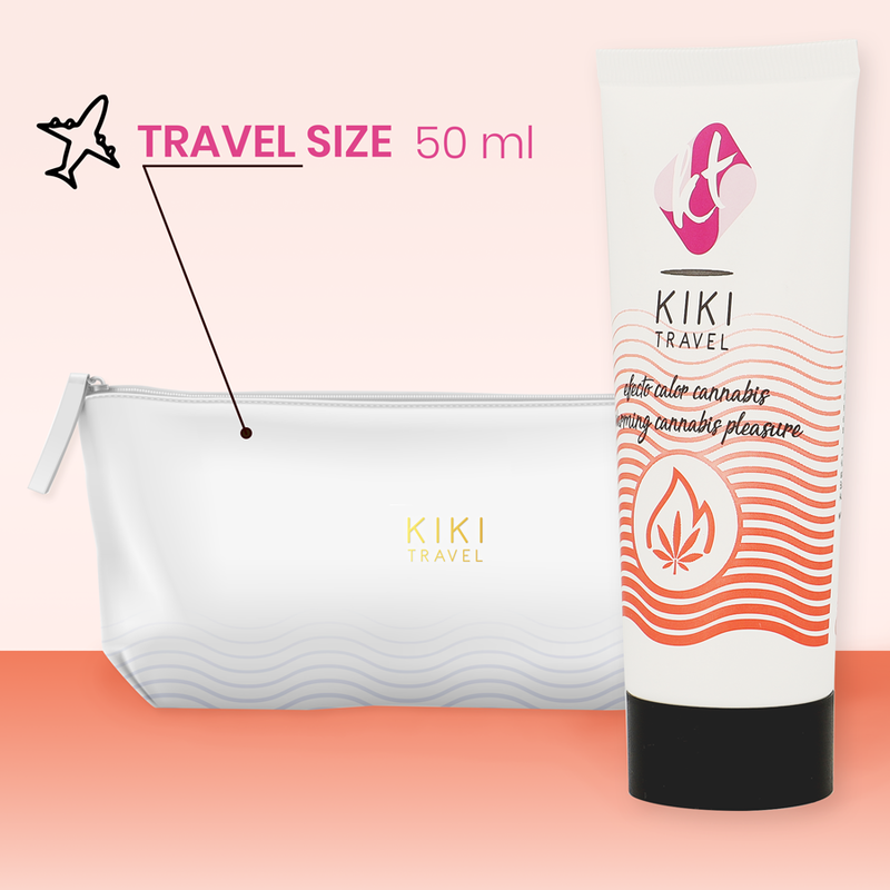 Kikí Travel Cannabis Hot Effect Lubricant 50 ml