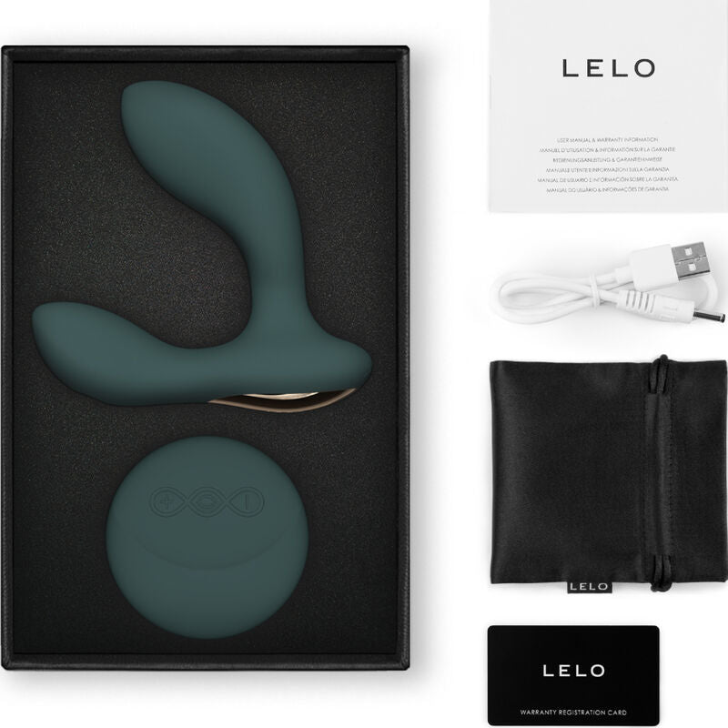 LELO Hugo 2 Green - Masajeador de Próstata con Control Remoto