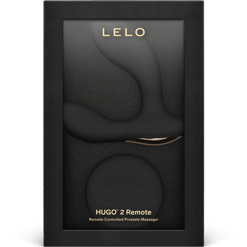 LELO Hugo 2 Masajeador de Próstata con Control Remoto Negro