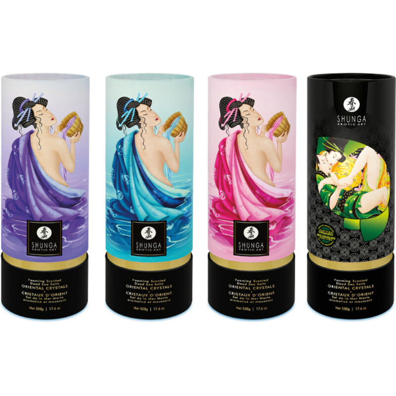 Shunga Exotic Fruits Bath Salts - Sales de Baño Aromáticas