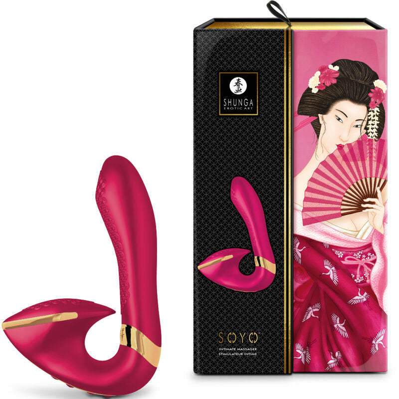 Shunga Soyo Intimate Massager Fuchsia - Masajeador Íntimo