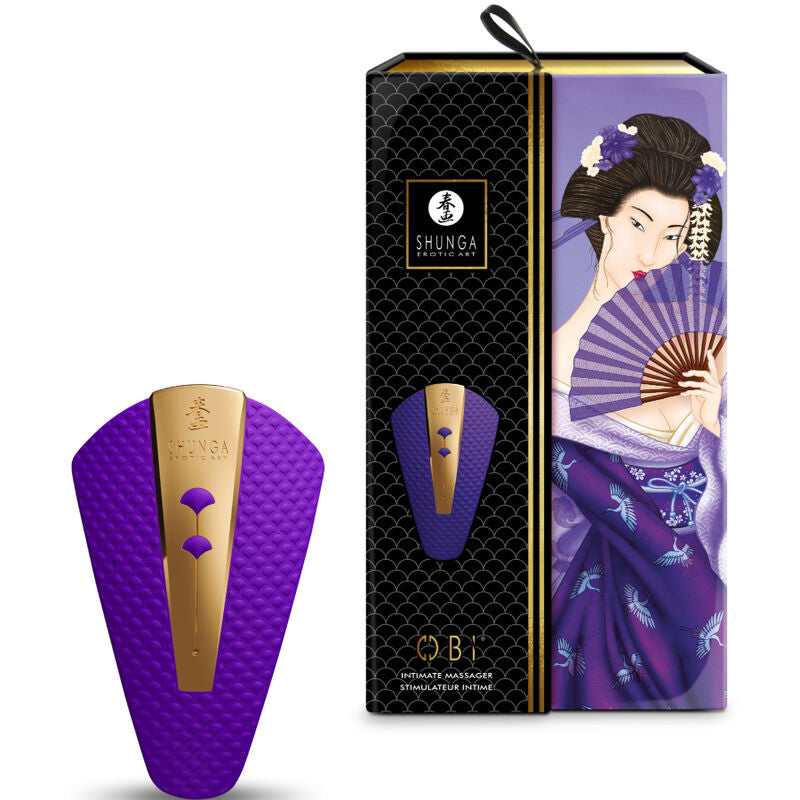 Shunga Obi Intimate Massager Violet