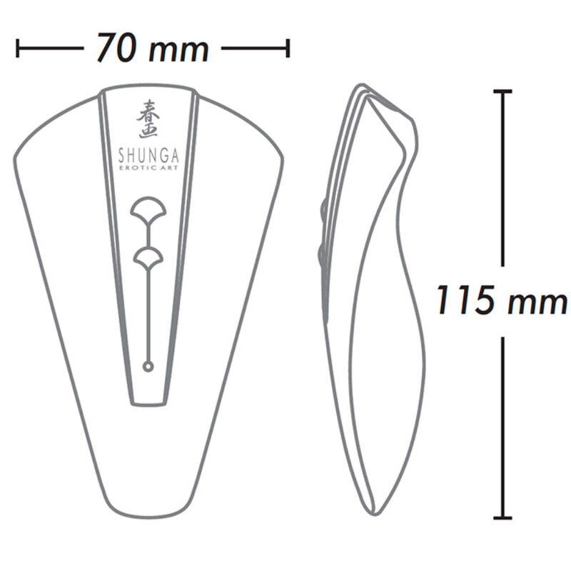 Shunga Obi Intimate Massager Violet