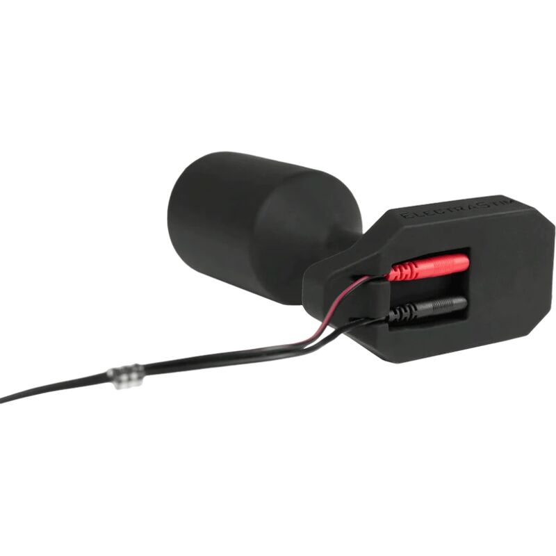 ElectraStim Electro Plug Anal MR-S-Leather - Silicona Médica Conductora