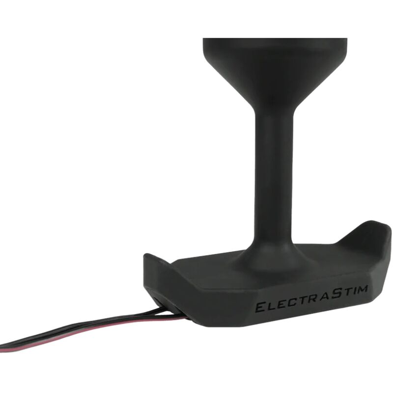 ElectraStim Electro Plug Anal MR-S-Leather - Silicona Médica Conductora