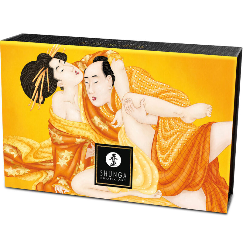 Shunga Edible Massage Powder Kit Aroma Mango