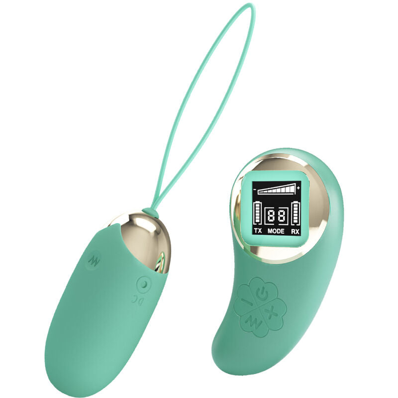 Pretty Love Green Remote Control Vibrating Egg Mine