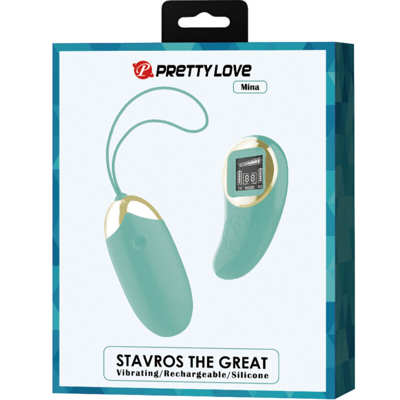 Pretty Love Green Remote Control Vibrating Egg Mine