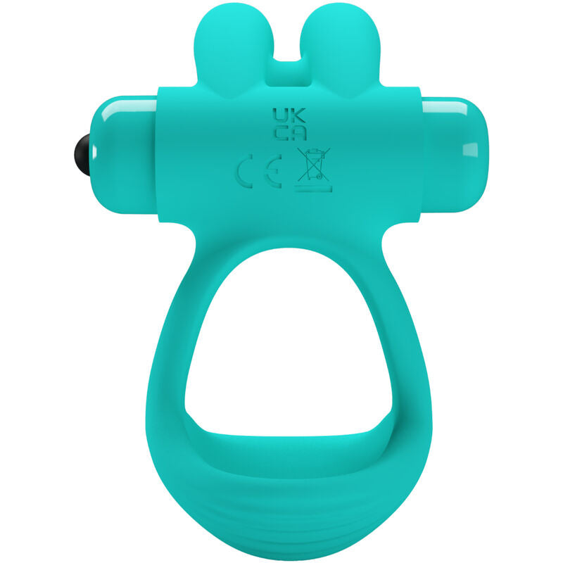 Pretty Love Dante Green Rabbit Vibrator Ring