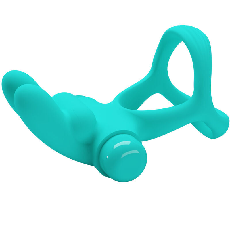 Pretty Love Dante Green Rabbit Vibrator Ring