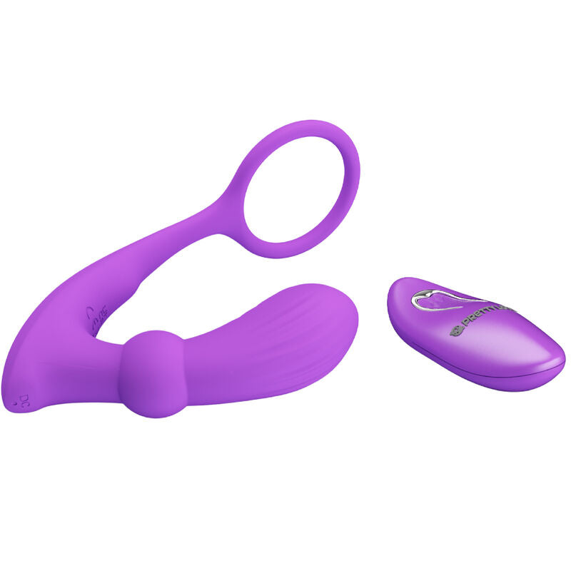 Pretty Love Warren Violet - Anillo Anal y Vibrador