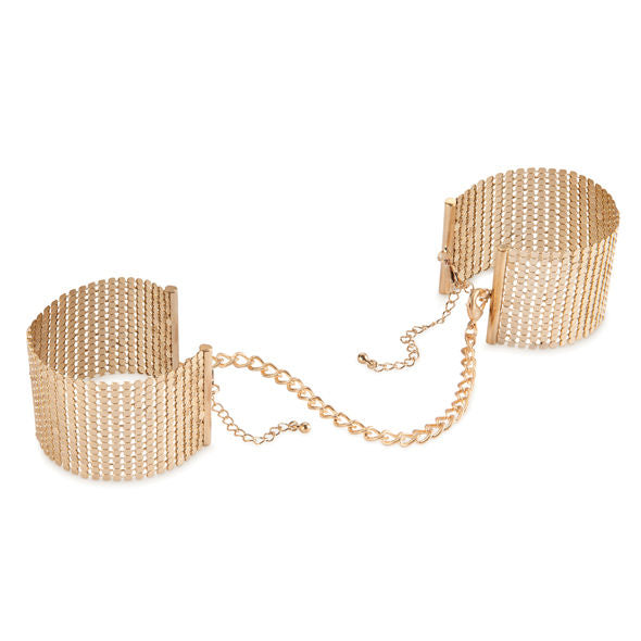 Bijoux Désir Métallique - Esposas de Malla Dorada