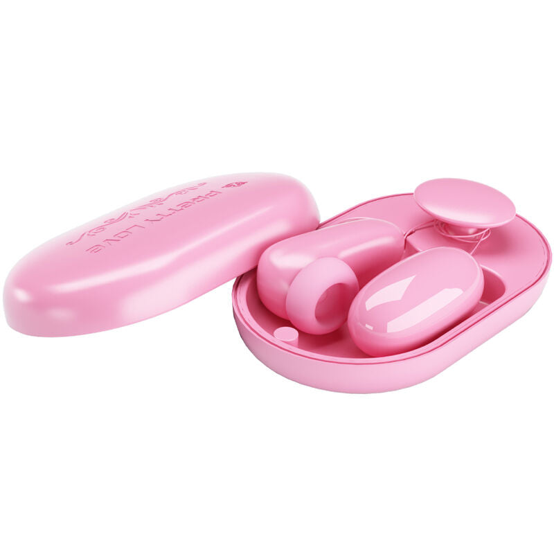 Pretty Love Magic Box - Set Vibrador y Estimulador Rosa