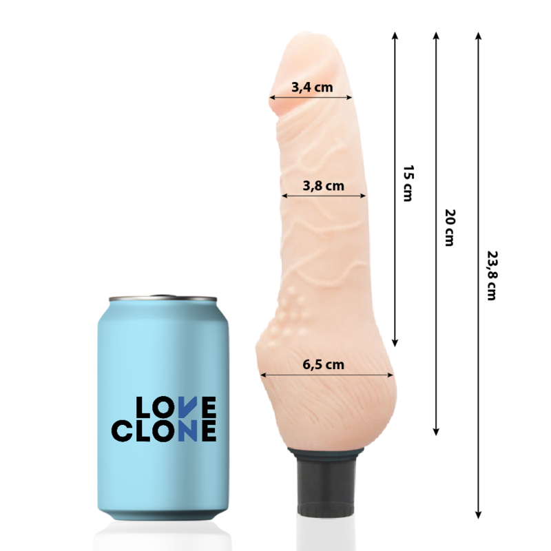 Loveclone Daven Autolubricante Realista 23.8 cm