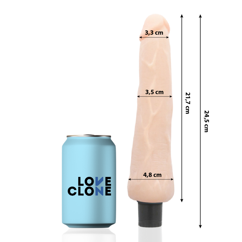 Loveclone Ragnar Vibrador Autolubricante 24.5 cm