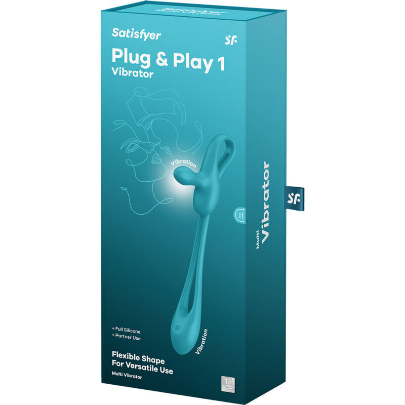 Satisfyer Plug & Play 1 - Vibrador Flexible Multifunción