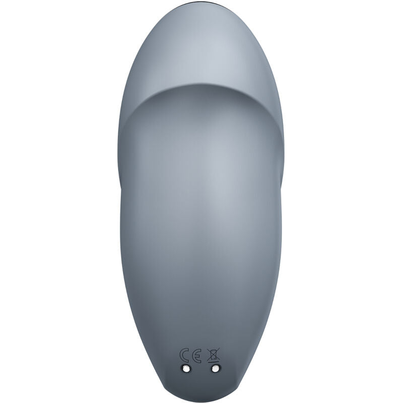 Satisfyer Tap & Climax 1 Lay-On Vibrator Gris