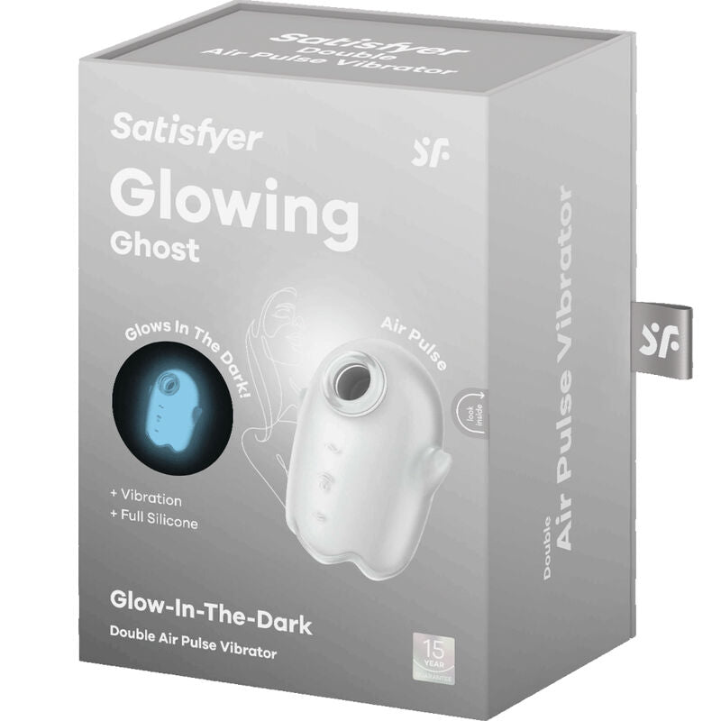 Satisfyer Glowing Ghost - Air Pulse & Vibrator White