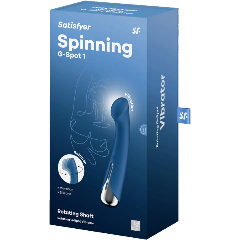 Satisfyer Spinning G-Sport 1 Rotator Vibrator Blue