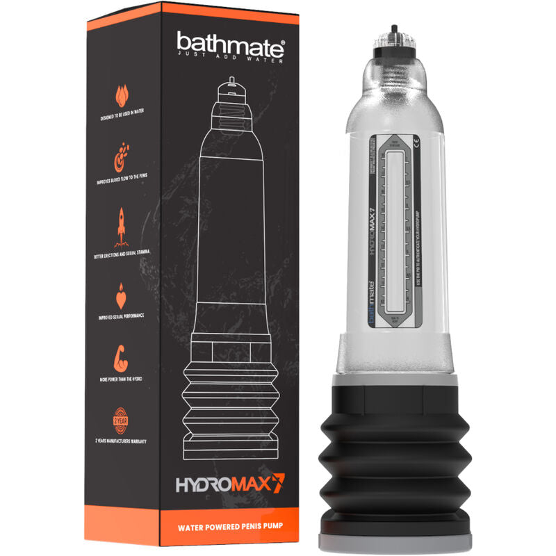 Bathmate HydroMax 7 Transparent - Bomba de Hidropresión
