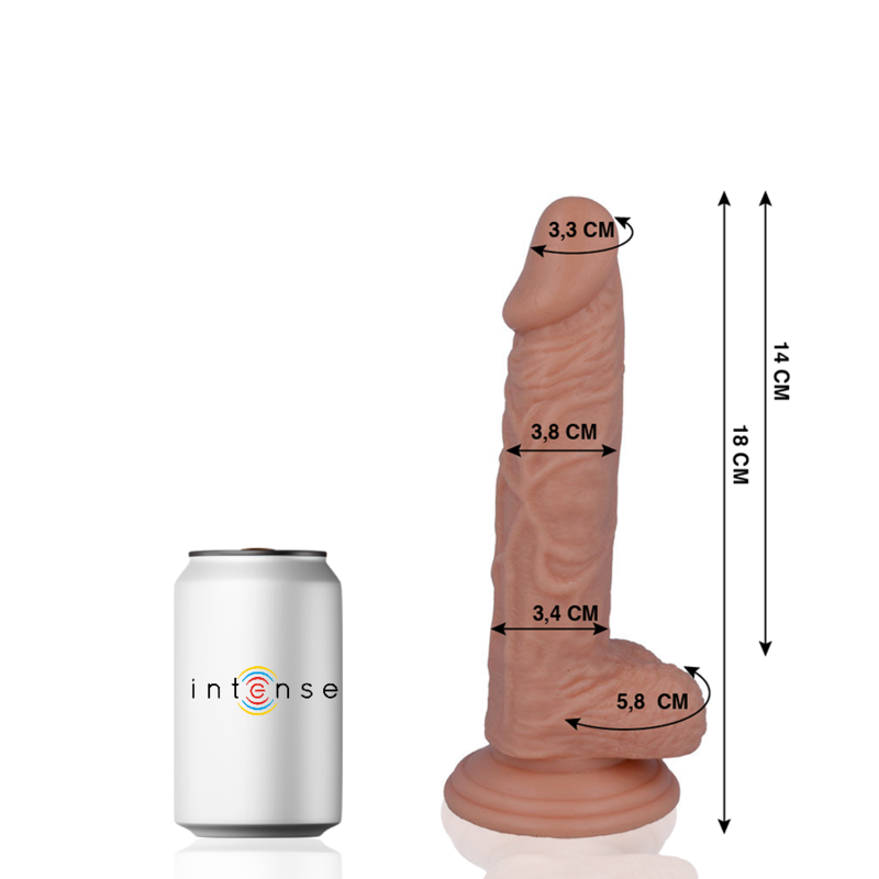 Mr Intense Realistic Cock 18 cm - Dildo sin Vibración