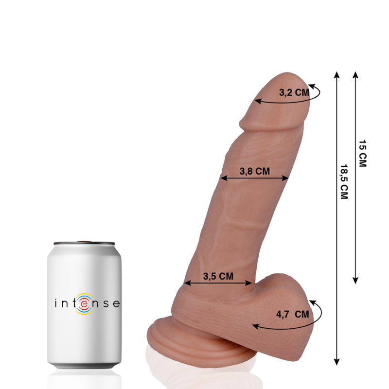 Mr. Intense Realistic Cock 18.5 cm - Dildo sin Vibración