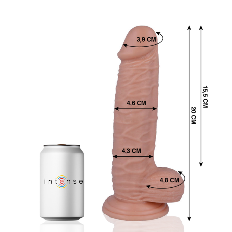 Mr. Intense Realistic Cock 20 cm - Dildo sin Vibración