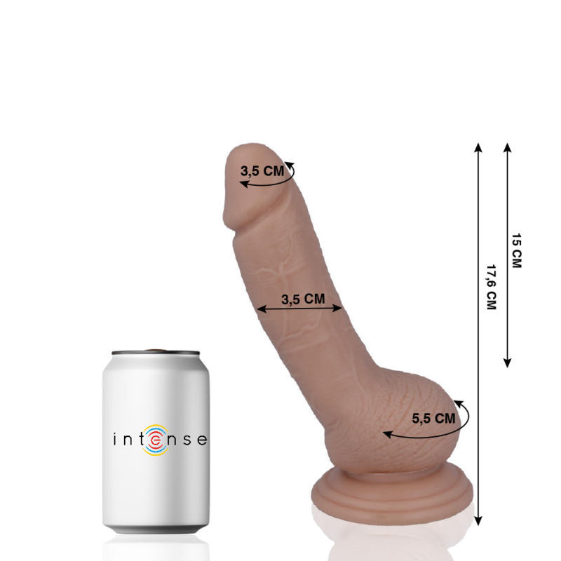 Mr Intense Realistic Cock 17.6 cm - Dildo sin Vibración