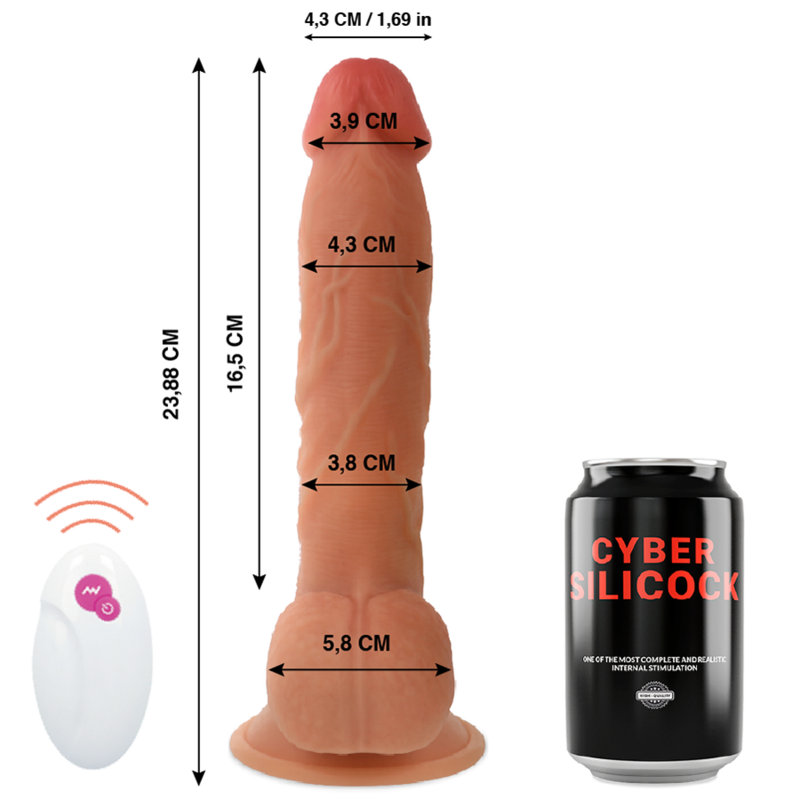 Cyber Silicock Remote Control Realistic Master Ben - 23.88 cm
