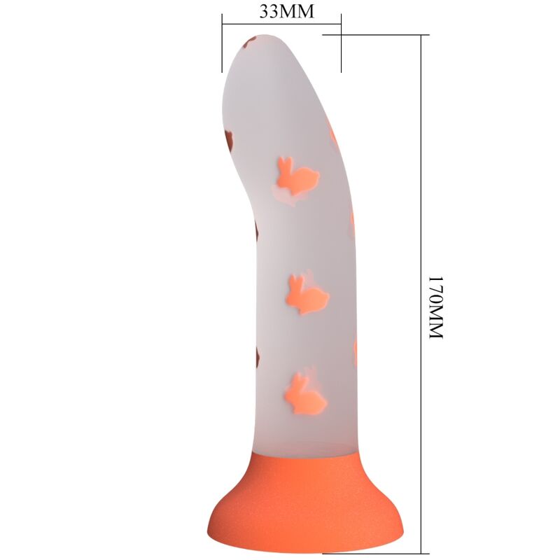 Pretty Love Magical Nightfall Dildo Luminoso sin Vibración
