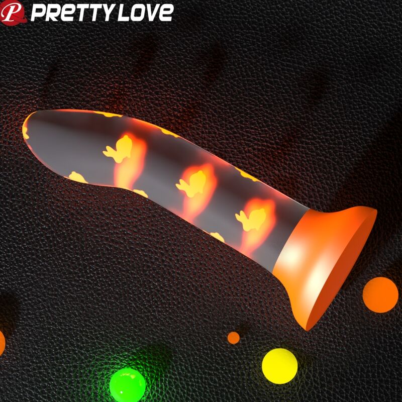 Pretty Love Magical Nightfall Dildo Luminoso sin Vibración