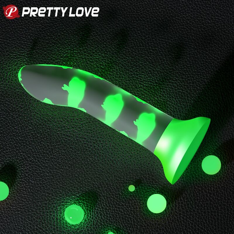 Pretty Love Magical Nightfall Dildo Luminoso sin Vibración