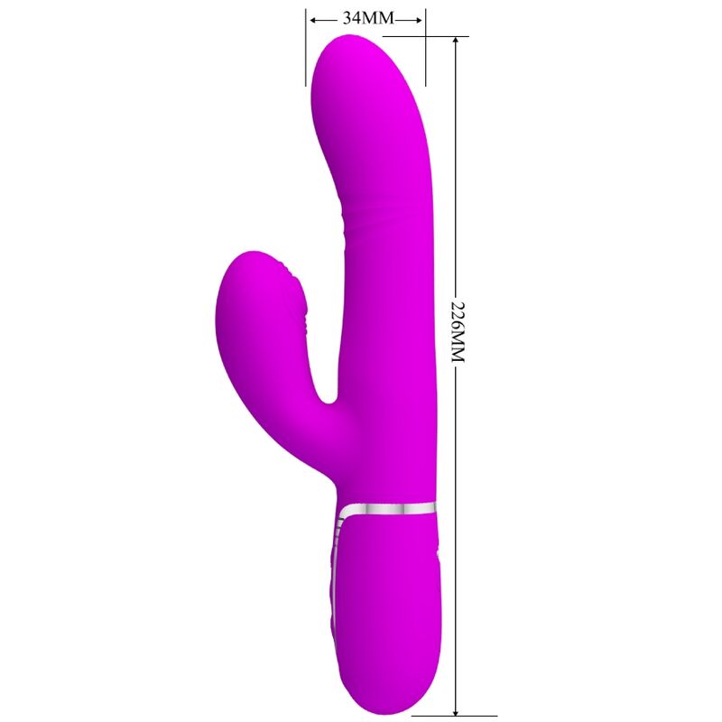 Pretty Love Multifunction G-Spot Vibrator Fuchsia
