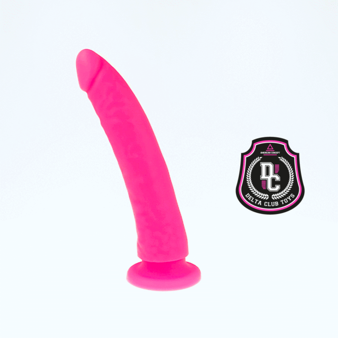 DELTACLUB Dildo Silicona Médica 17cm - Diseño Realista Hipoalergénico