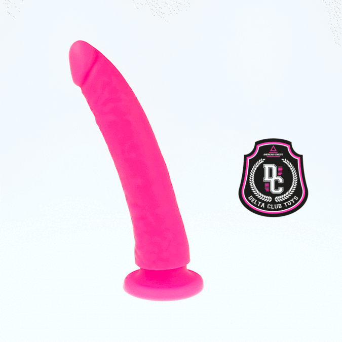 Delta Club Dildo Realista Rosa Silicona Médica 20 cm