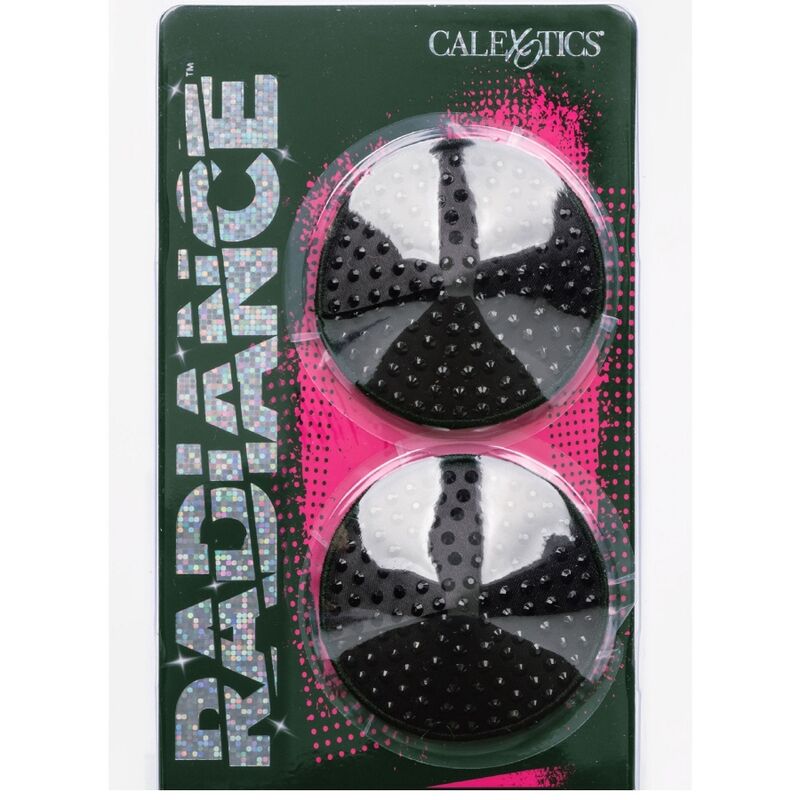 Radiance Round Shape Jewel Nipple Covers - Pasties Reutilizables con Gemas