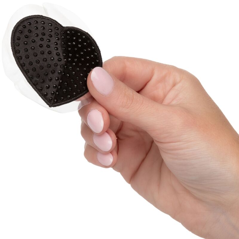 CalExotics Radiance - Protectores de Pezones con Joya en Forma de Corazón