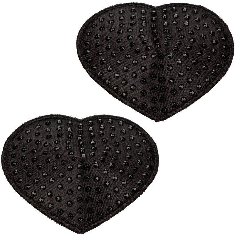 CalExotics Radiance - Protectores de Pezones con Joya en Forma de Corazón