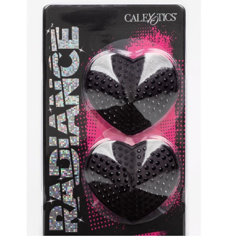 CalExotics Radiance - Protectores de Pezones con Joya en Forma de Corazón