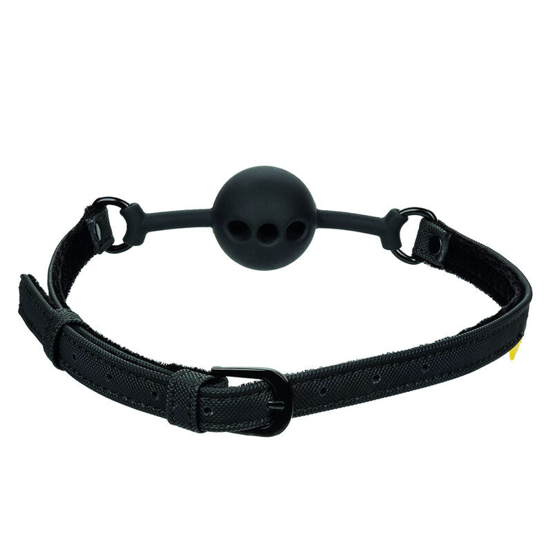 Boundless Breathable Ball Gag - Accesorio BDSM de Diseño Transpirable
