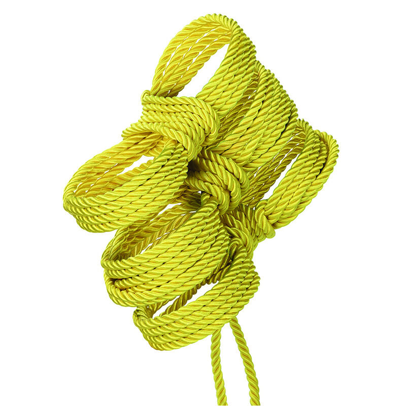 CalExotics Boundless Rope 10M Amarillo - Cuerda de Bondage Profesional