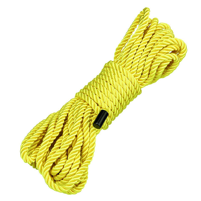 CalExotics Boundless Rope 10M Amarillo - Cuerda de Bondage Profesional