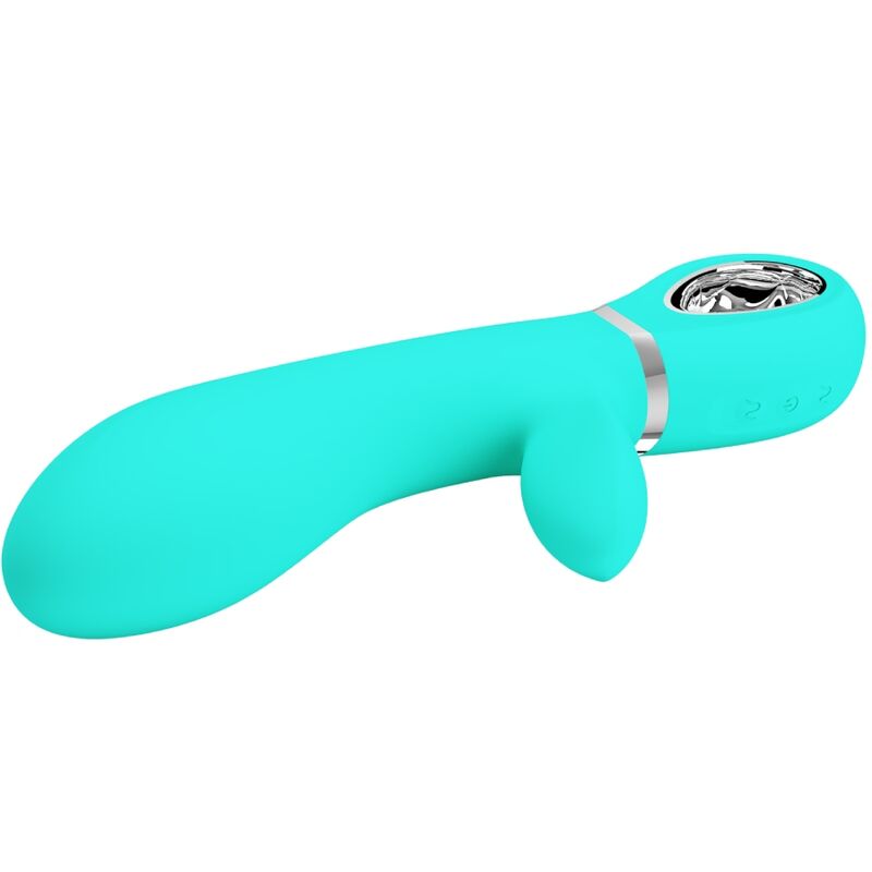 Pretty Love Thomas Vibrador Multifunción Punto G Aqua Green