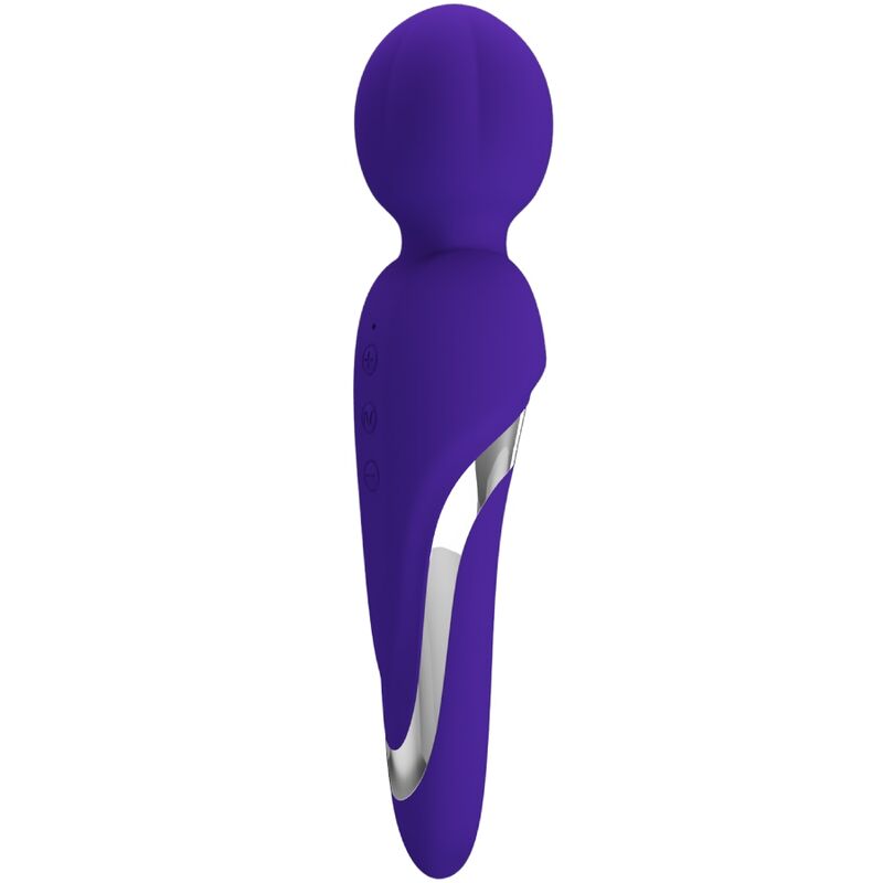 Pretty Love Walter Vibrator Wand Purple - Masajeador