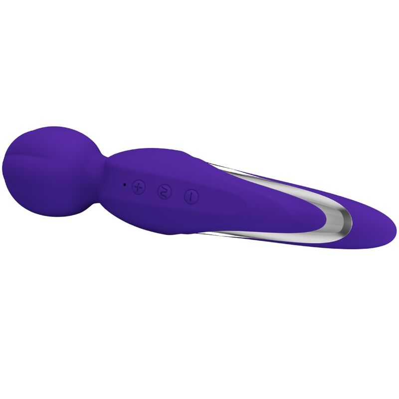 Pretty Love Walter Vibrator Wand Purple - Masajeador