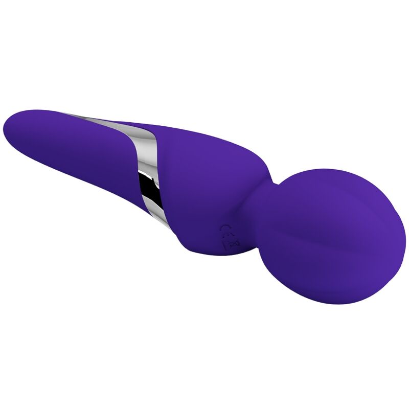 Pretty Love Walter Vibrator Wand Purple - Masajeador