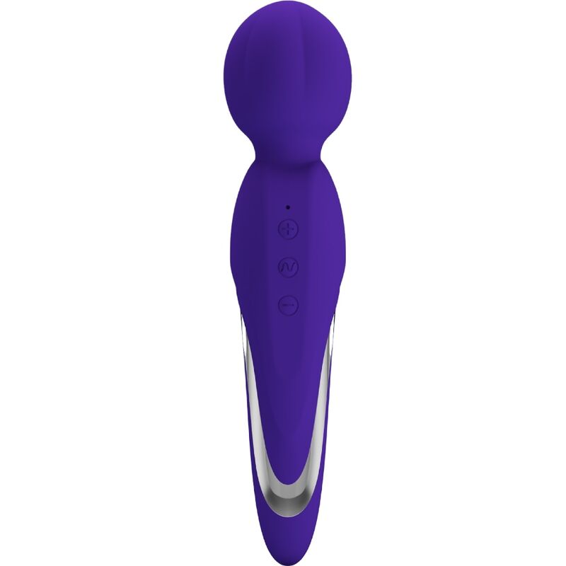 Pretty Love Walter Vibrator Wand Purple - Masajeador